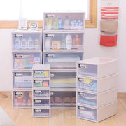 Stackable storage cabinet