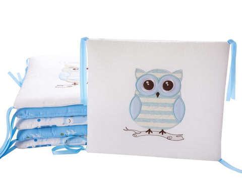 Baby Blue Owl Bedding