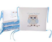 Baby Blue Owl Bedding