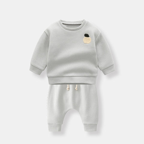 Pure Cotton Baby Clothes Outer Two Piece Set